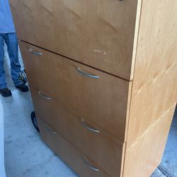 Real Wood File Cabinet Or Dresser 