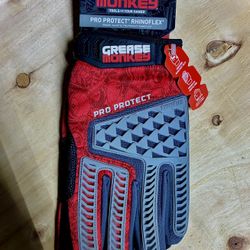 Grease Monkey Pro Protect Rhino-Flex Gloves Large