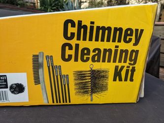 Brand new chimney cleaning kit