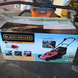 BLACK+DECKER Electric Lawn Mower, 13-Amp, Corded (BEMW213), 20