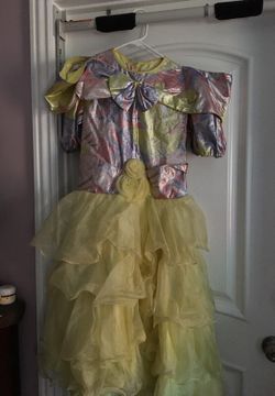 Yellow party dress