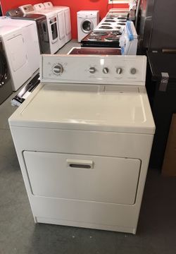 KitchenAid super capacity plus dryer 1 Year warranty