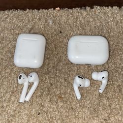 Air Pod Pros And Air Pod 2