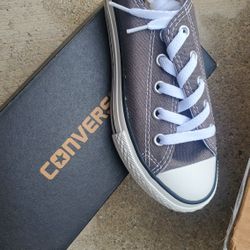 Converse Charcoal Gray Youth Size 12