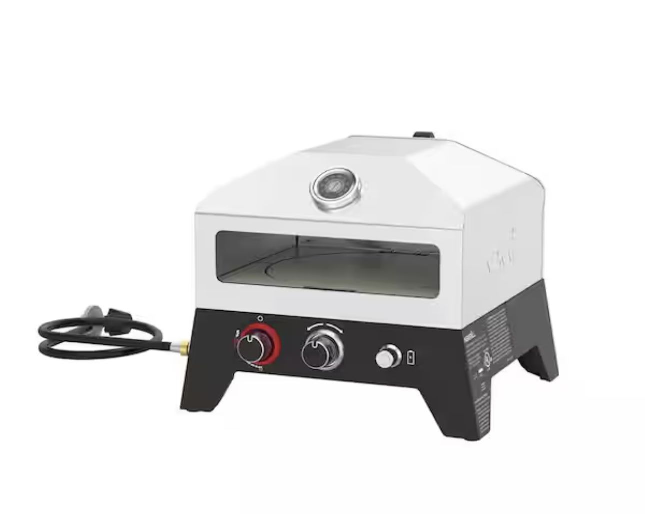 Nexgrill 12 in. Tabletop Propane Gas Outdoor Pizza Oven