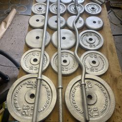 Standard Weight Plates & Gym Equipment 
