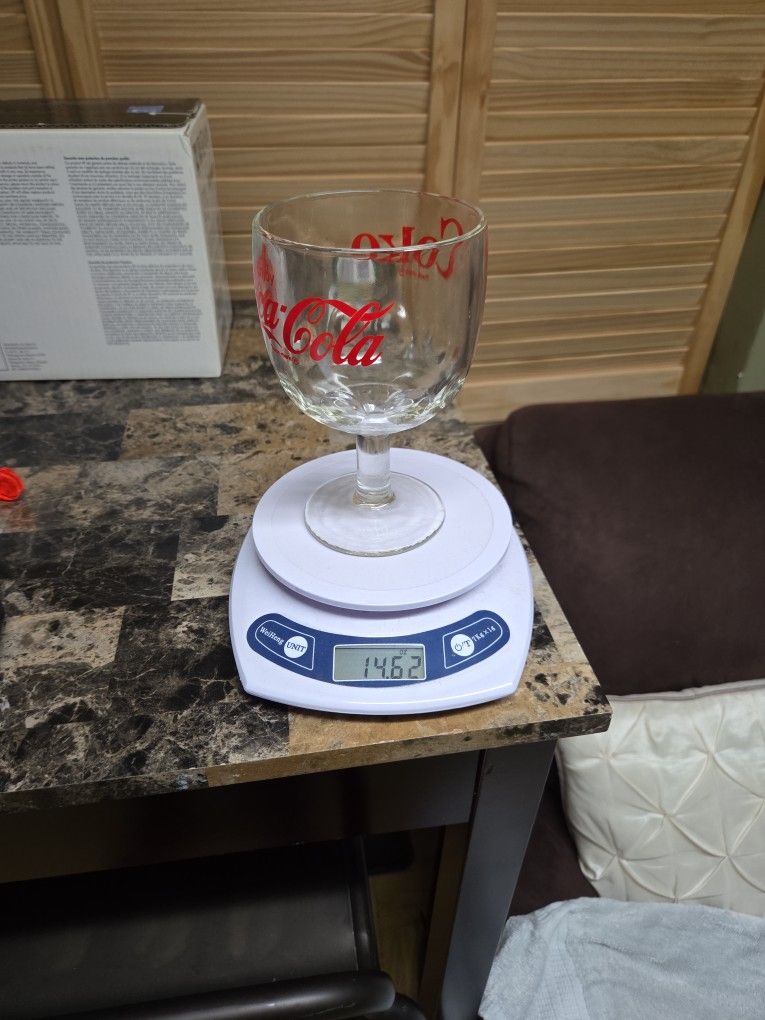 1970s Coca-Cola Glass Goblet Collectible