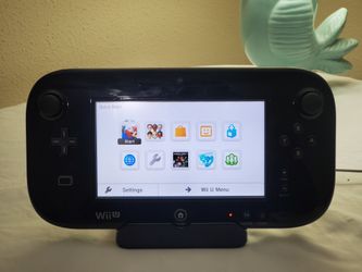 Black Nintendo Wii U Gamepad - GAMEPAD ONLY