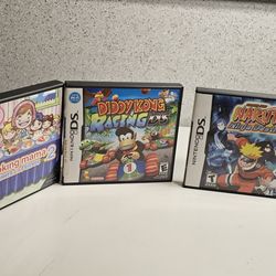 Nintendo DS empty cases with manual