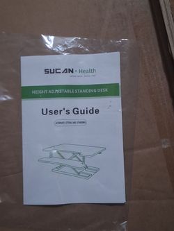 Suc an Height Adjustable standing desk