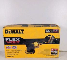 DEWALT 60 volt MAX FLEXVOLT XR Brushless 6" Cordless Angle Grinder 9Ah Kit