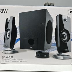 Cyber Acoustics Subwoofer & Satellite Speaker System
