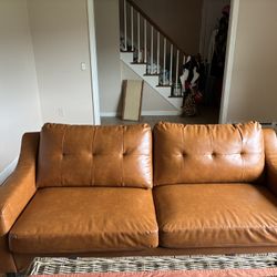 Free faux leather Sofa