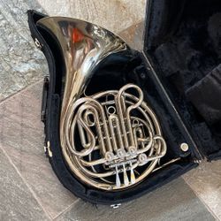 Holton H179 Double Silver French Horn 