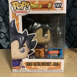 Dragon Ball Super- GOKU ULTRA INSTINCT -SIGN- Funko Pop