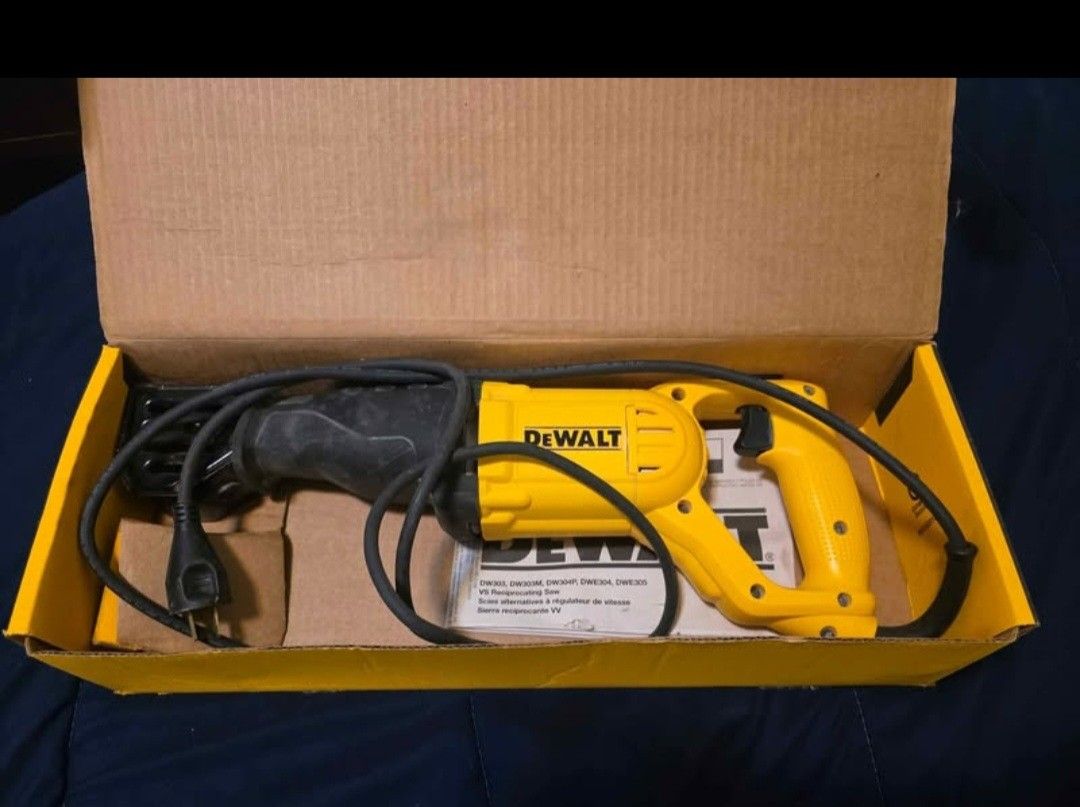Dewalt Reciprocating Saw. Sawzall.