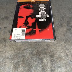 The Hunt For Red October DVD. New. 