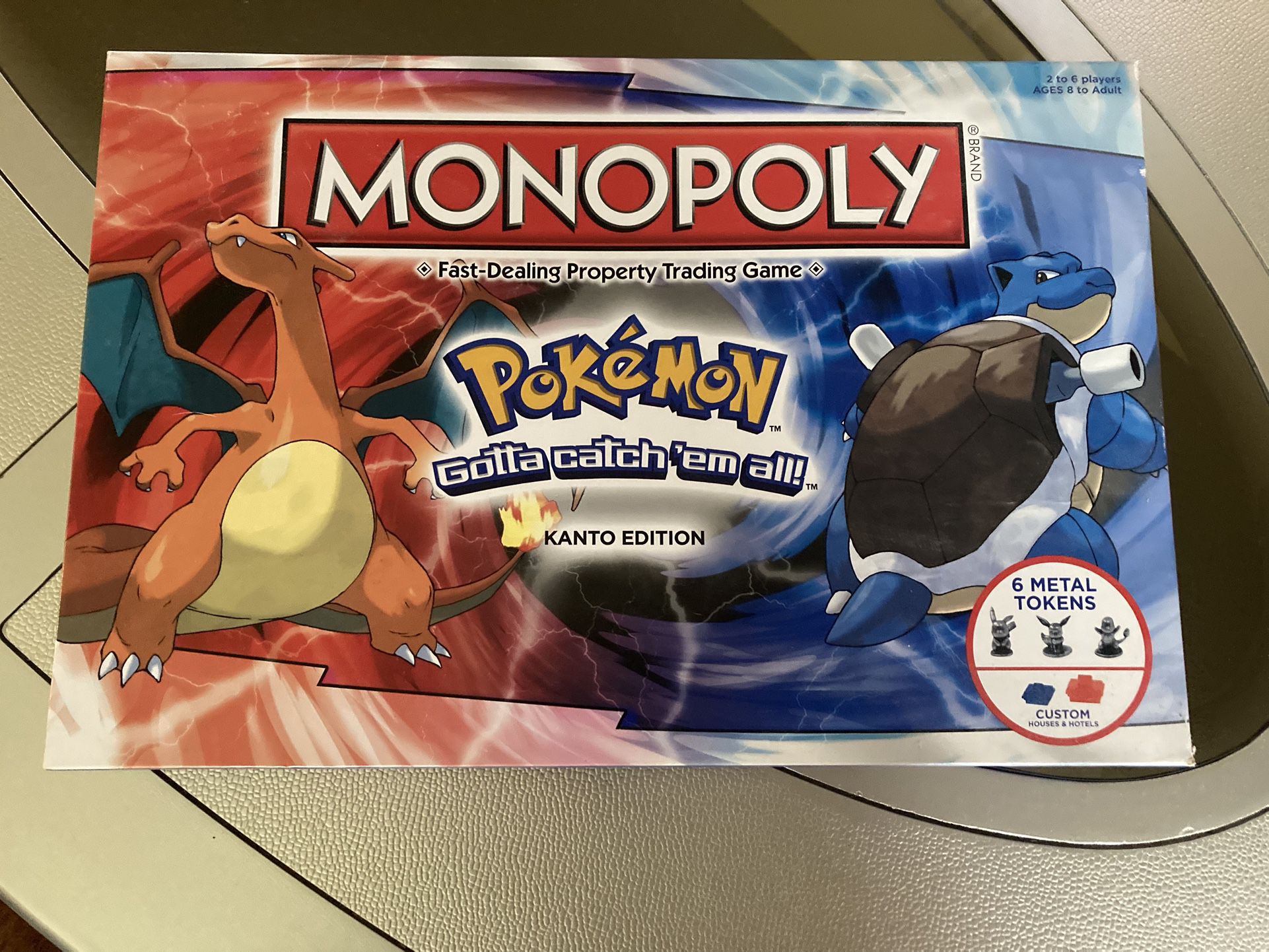 Pokemon Monopoly Kanto Edition Board Game