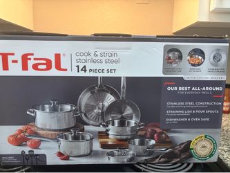 Pots and pans 14 piece set kitchen cookware
