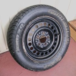 Spare Tire Car Truck Trailer 5x4.5 Steel Rim Full Size 15" Primewell PS830 215/60/R15 