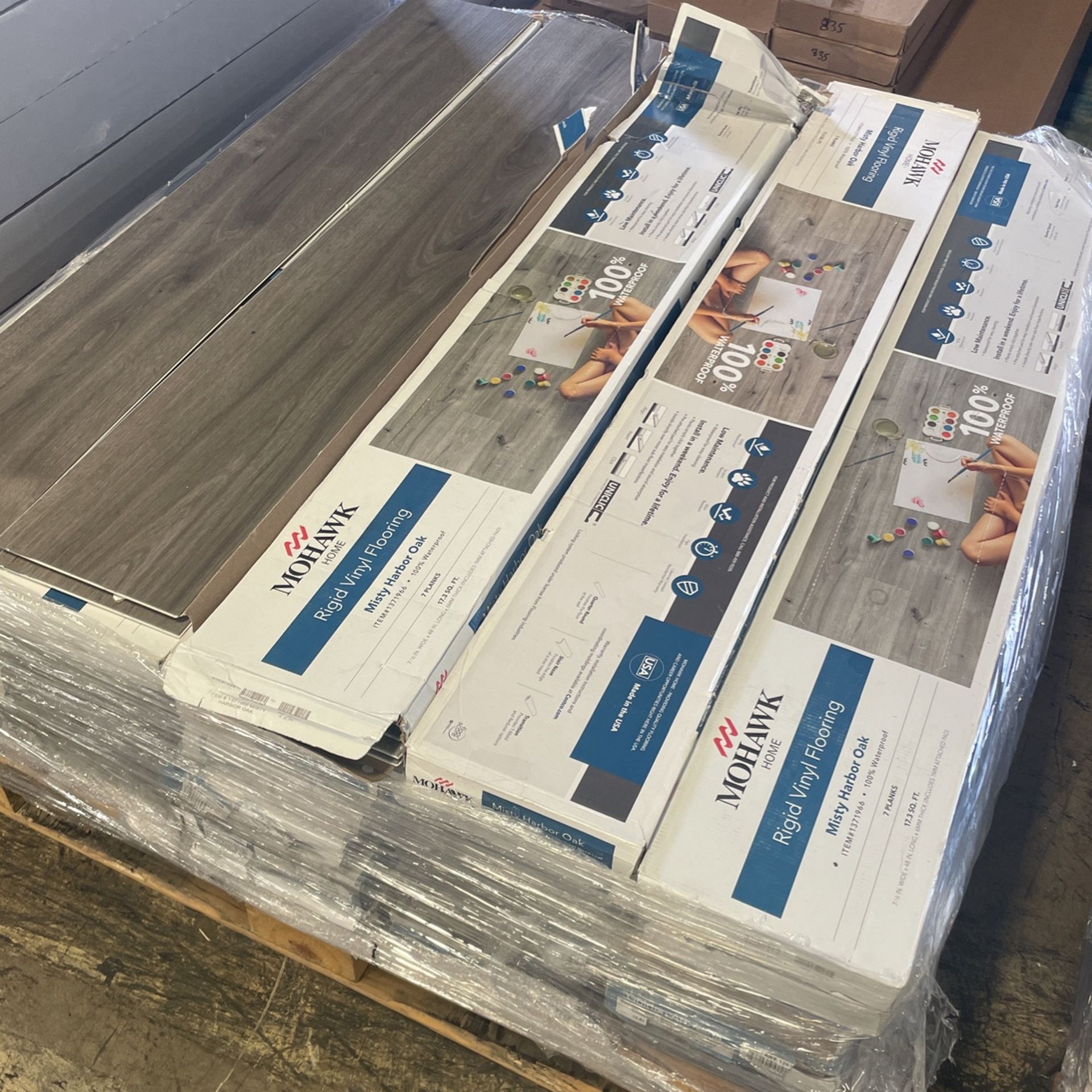 Mohawk Misty Harbor Oak Vinyl Flooring