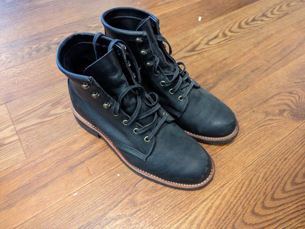 Aldo Black Boots Sz 8