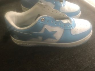 BAPE Bapesta Low-Top Sneakers Blue White