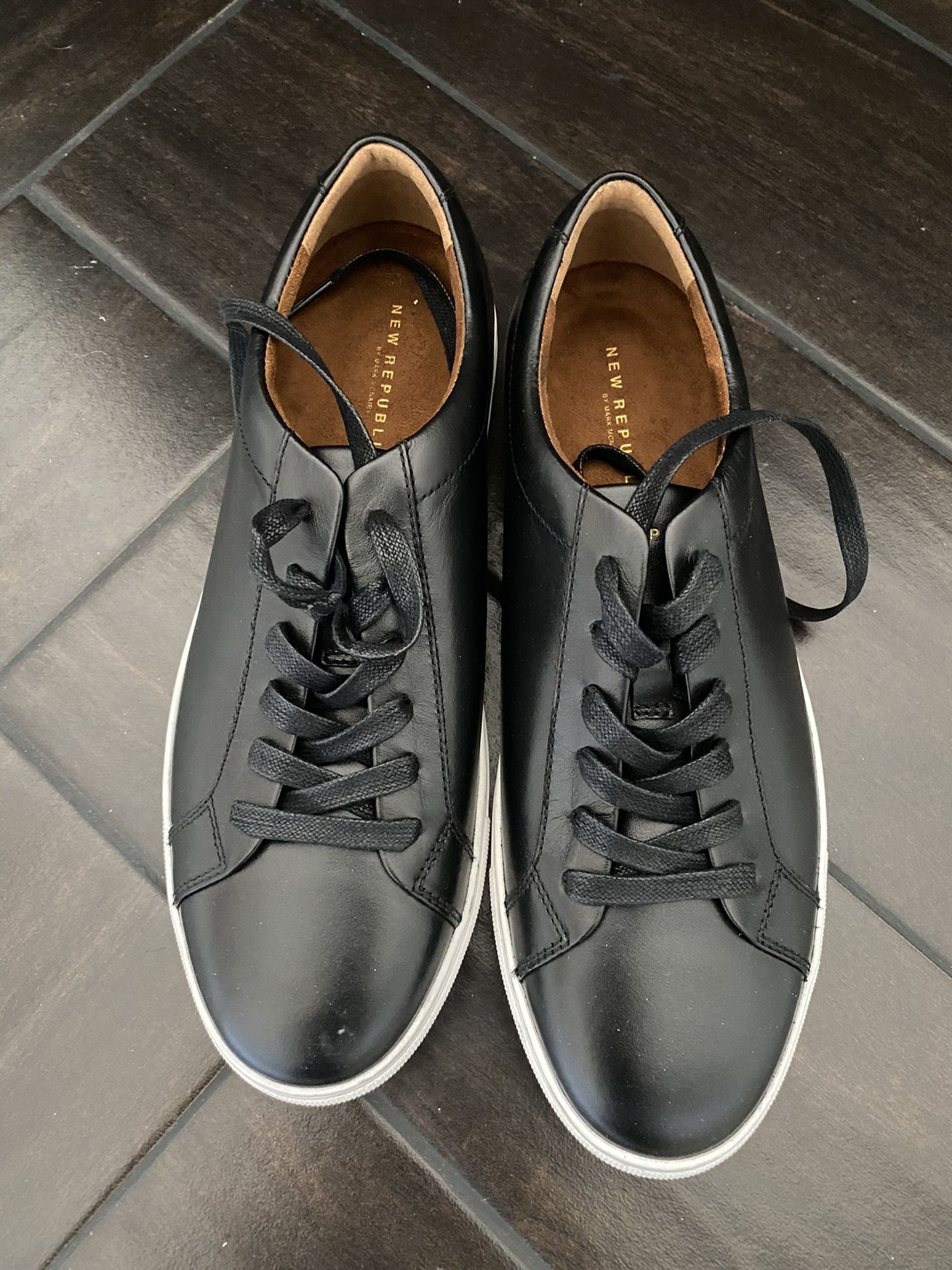 New Republic Black Patent Men’s Shoes