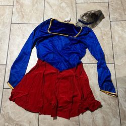 Super woman Costume Dress XL