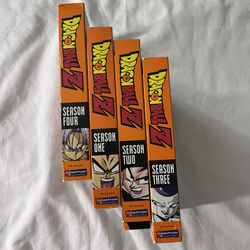Dragon Ball Z Seasons 1–4 DVD Box Set Digitally Remastered Funimation Near Mint Complete