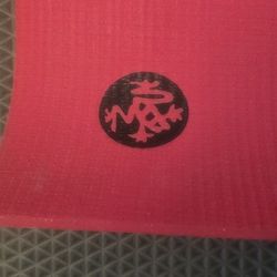 Manduka PRO Red  Yoga Mat 6mm 71" long  (used) P98