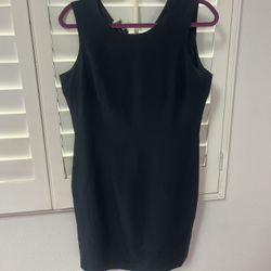 Silk Little Black Dress LBD -size 10
