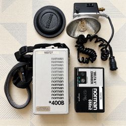Vintage Norman 400B Professional Flash Lighting Kit – Untested