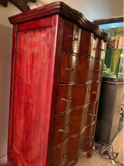 Antique dresser refinished to a beautiful original condition