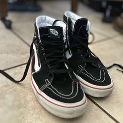 Vans Sk8-Hi Black Lightning Bolt 