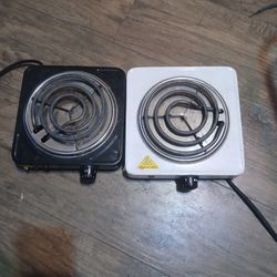 2 Portable Single Burners