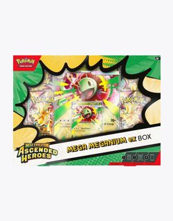 Pokémon Mega Evolution Ascended Heroes Mega Meganium ex Box