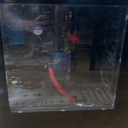 Gaming PC Setup W/ Keyboard And Mouse 