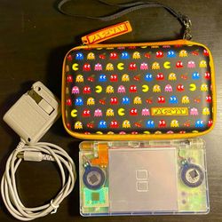 Nintendo Ds Lite with Case Pac Man 