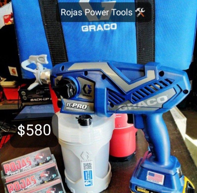 GRACO TC PRO CORDLESS AIRLESS HAND HELD (TOOL ONLY)