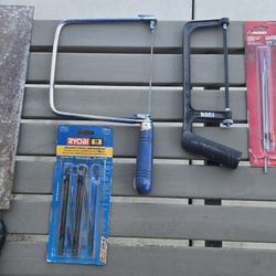 Wood Saws (Miter, Coping, Scroll)