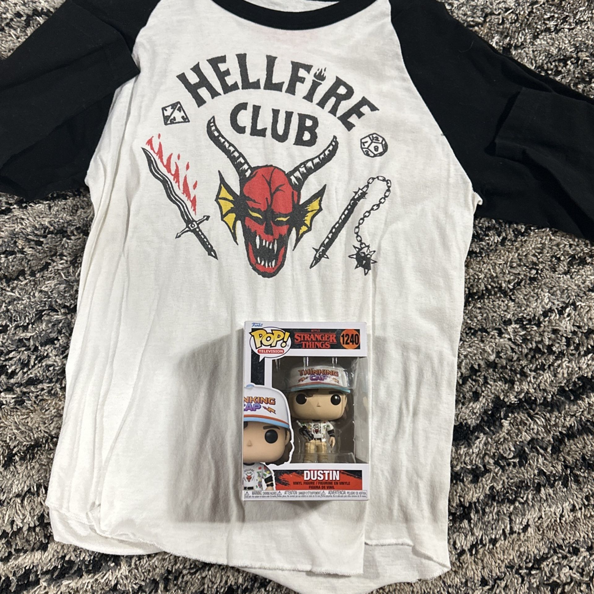 Funko POP Television Stranger Things Dustin And Shirt
