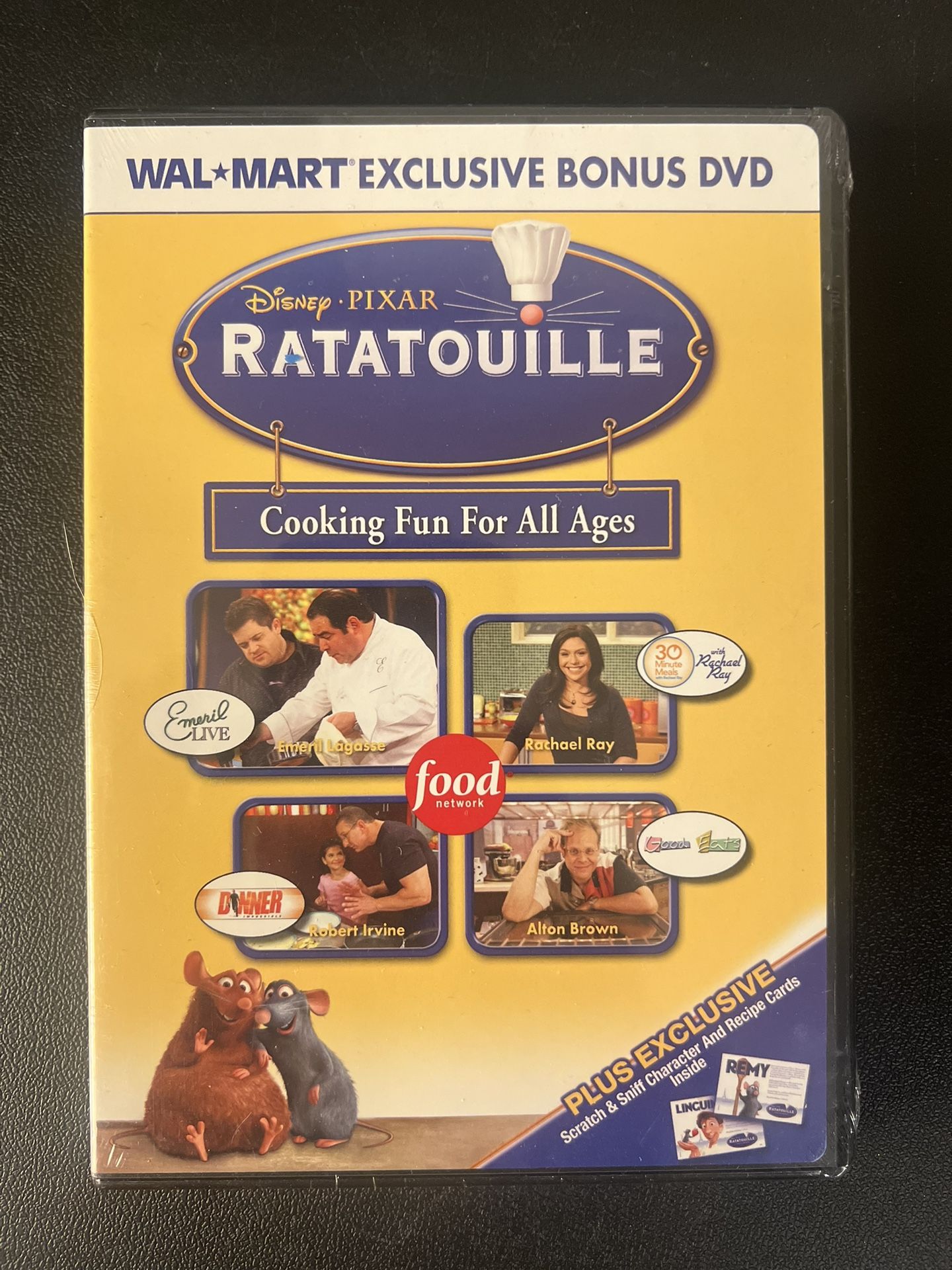 Disney Pixar Ratatouille Cooking Fun For All Ages Walmart Exclusive Bonus DVD