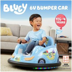 Bluey Bumper Car 