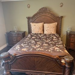 Queen Bed 6 Pieces Set