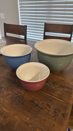 Princess house bowls