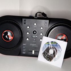 Ion Discover Dj Turntable / Mixer 
