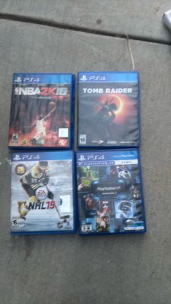 PS4 games