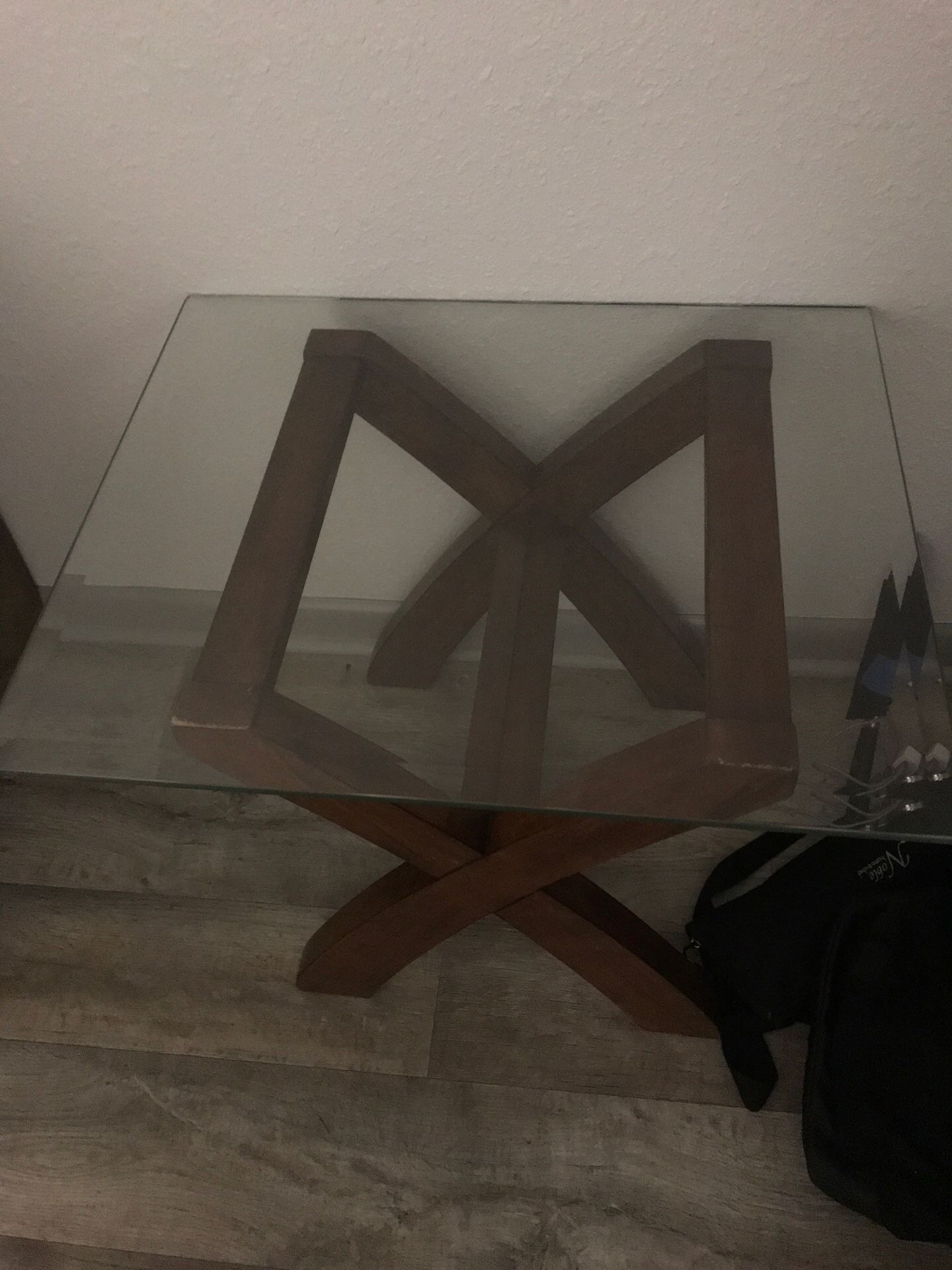 Cheery wood coffee table with two end tables for sale