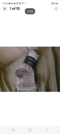 Brand-New Men's Calvin Klein Cushion High Quarter 6 Pairs Of Socks US Size 7-12 No Lower Offers Accepted